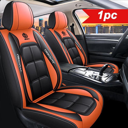 🔥Premium Leather Front Seat Covers – Universal Fit for Sedans, SUVs & Trucks