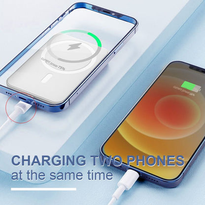 💎15W Fast Charge Portable Wireless Magnetic Power Bank