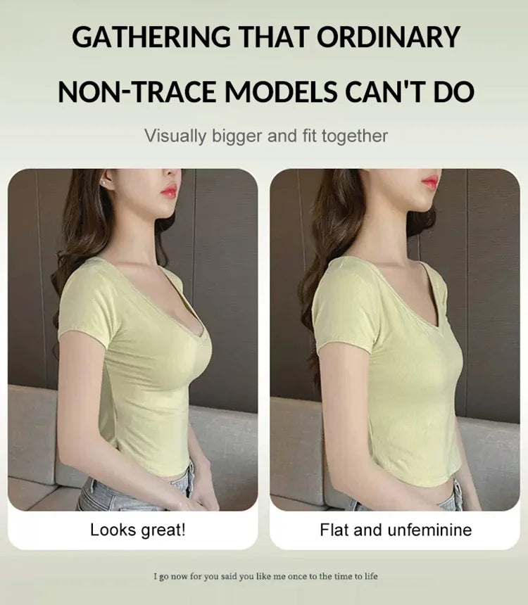 💃✨(Half Cup with Heart) Women's Seamless Underwear