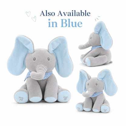 🐘🎶Peek-A-Boo Singing Elephant Plush Toy – Interactive Musical Stuffed Animal
