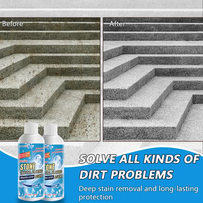 🔥Stone Stain Remover Cleaner (Effective Removal of Oxidation, Rust, Stains)🔥