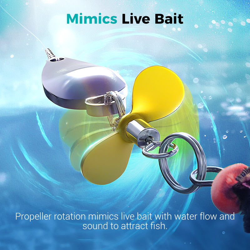 🔥🎣Metal Propeller Fishing Lure for Catching Fish