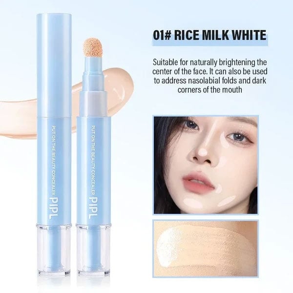 Dual Concealer Pen – Covers dark circles & spots, 24hr hydration
