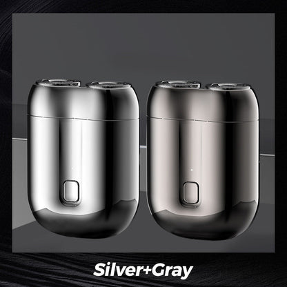 🎁Hot Sale🔋 Mini double-ended shaver! 0.1mm Knife Mesh 7500 rpm motor