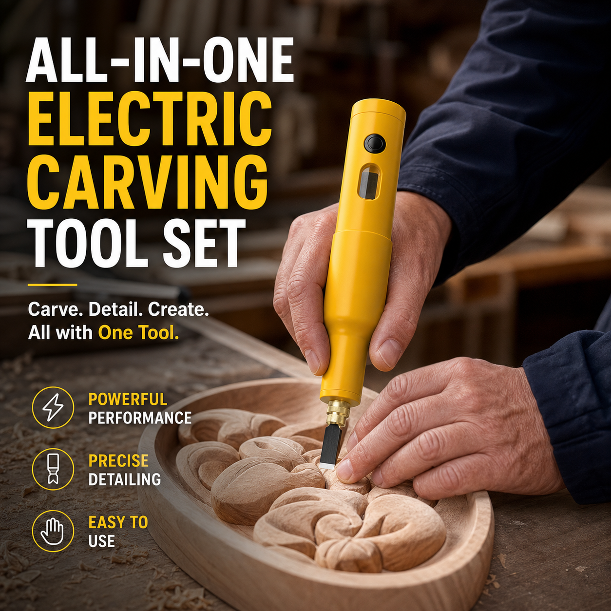 🎨All-in-One Electric Carving Tool Set