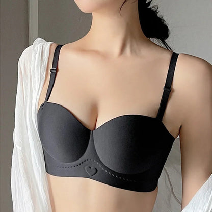 💃✨(Half Cup with Heart) Women's Seamless Underwear