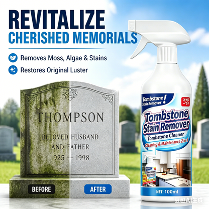 🔥 Headstone Restoration &Cleaning Spray