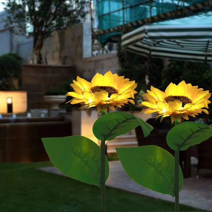 ☀️Sunflower Solar Lights – Auto On/Off, 14H Glow, IP65 Waterproof