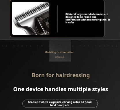 🎁 Best Gift: Cordless Hair Trimmer for Effortless Grooming!