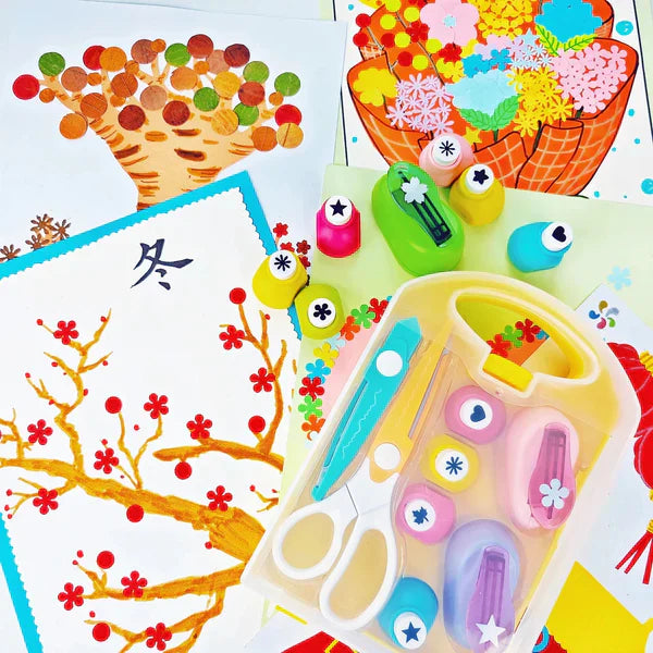 💖A Gift for the Child🎁Creative Kids DIY Puncher Craft Set🎉Enhancing Children's Creativity