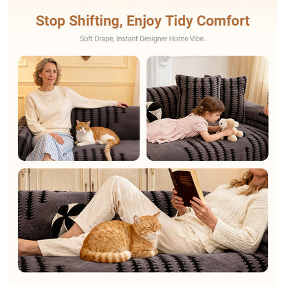 🎁Soft Plush Non-Slip Couch Cover🎁