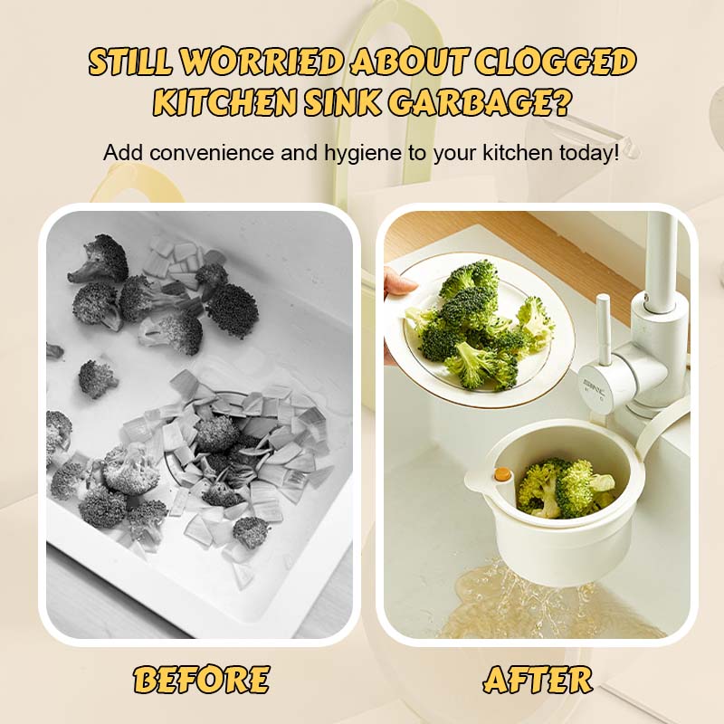 🔥Multifunctional Drainage Basket – Must-Have Kitchen Helper!