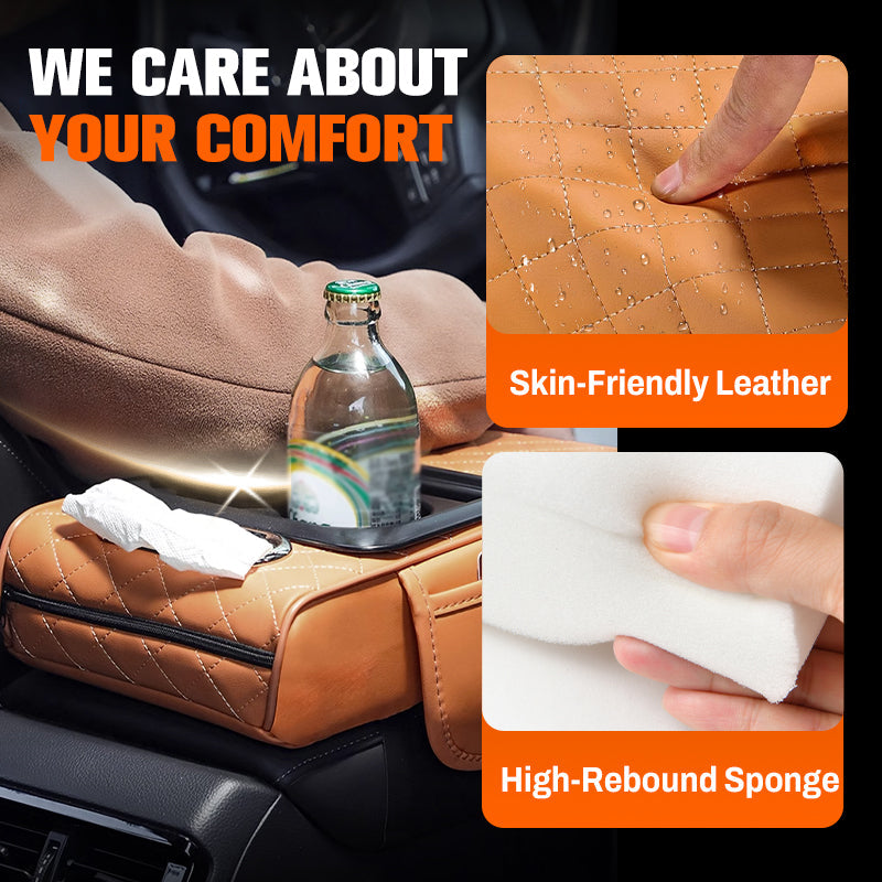 🚗Multifunctional Car Armrest Cushion