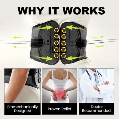 Lower Back Support Belt – Targeted Relief, Lightweight, Adjustable