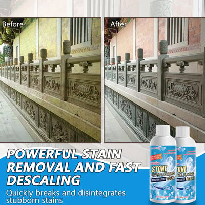 🔥Stone Stain Remover Cleaner (Effective Removal of Oxidation, Rust, Stains)🔥