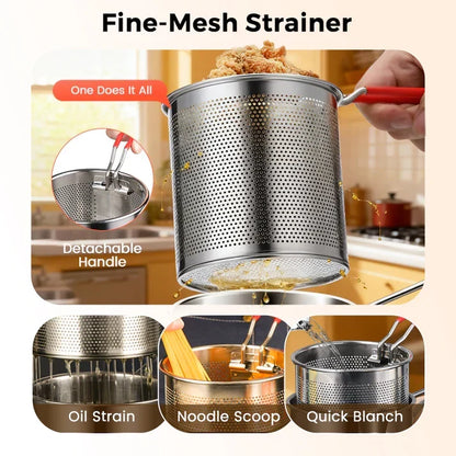 304 Stainless Steel Multifuntional Fryer