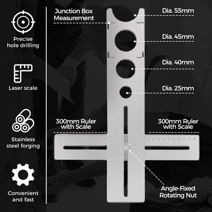 🛠️💎Stainless Steel Adjustable Tile Opening Positioner