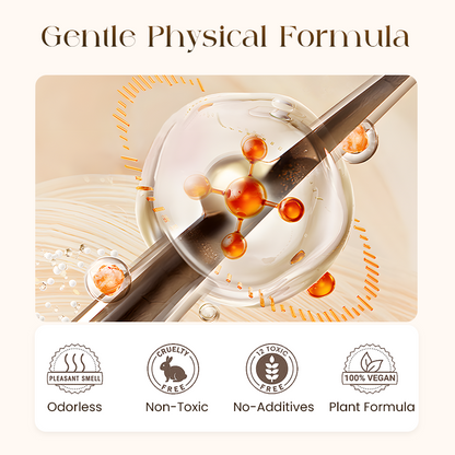 ✨ 2-IN-1 HAIR DYE COMB - Precision Application for Gray Coverage, Non-Drip Formula with Nourishing Argan Oil, 5 Min Processing Time✨