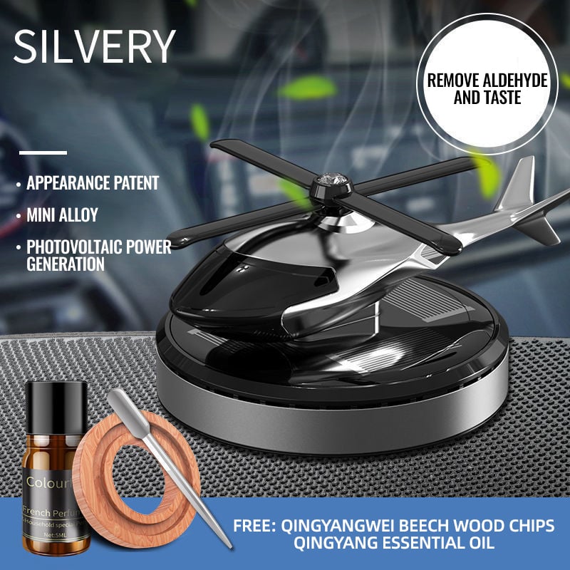☀️🚁Solar Helicopter Air Freshener