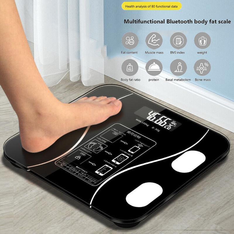 ❤️Smart Body Fat Scale – Know your numbers, track your health! Measures weight & body fat easily. Large display, auto-on. Your wellness companion.