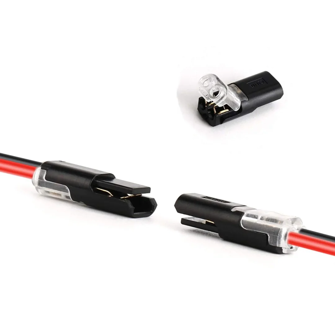 🏆Double-wire Plug-in Connector With Locking Buckle