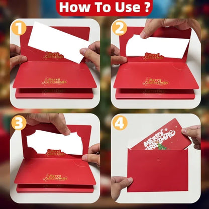 ❄️Summerfresh 50% OFF!🎄Fold-Out Christmas Money Gift Card – Make Cash Feel Like a Real Present