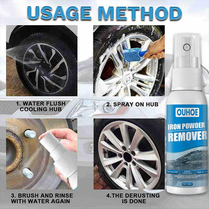 Rust Removal Spray — For Wheels, Tools & Metal Fittings