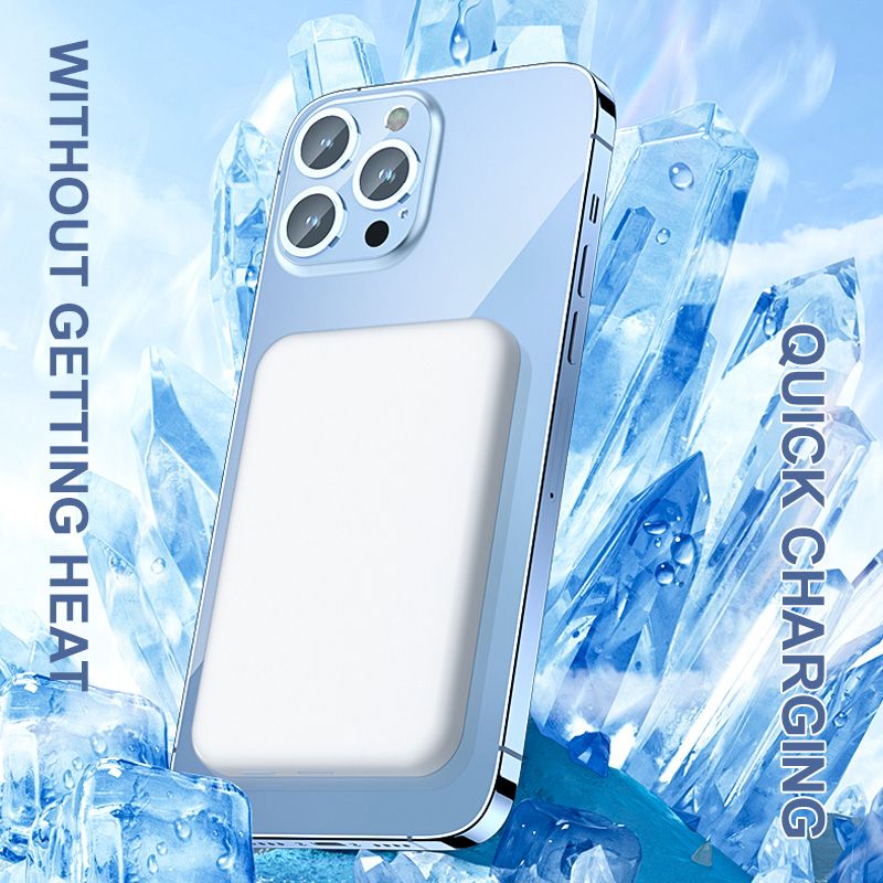 💎15W Fast Charge Portable Wireless Magnetic Power Bank