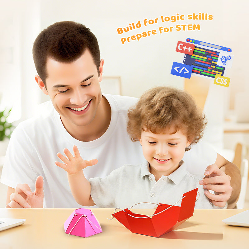 👶✨Pull String 3D Geometry Learning Book