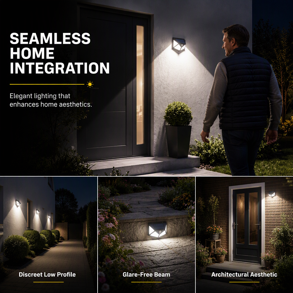 Motion Sensor Solar Lights – Bright Outdoor Lighting