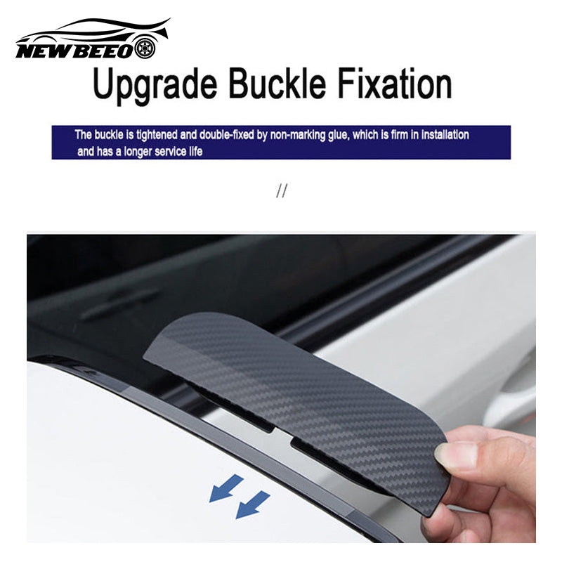 New Carbon Fiber Rain Eyebrow