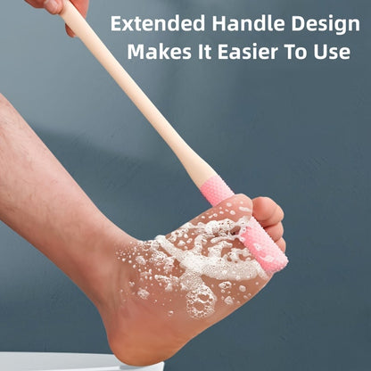 🔥Summer Hot 45% OFF🔥 Toe Seam Massage Brush and Soft Rubber Foot File
