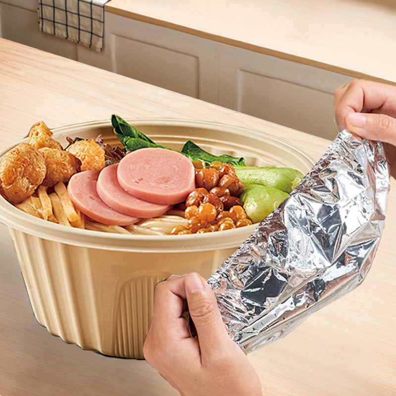 Universal Disposable Thermal Cover for Food