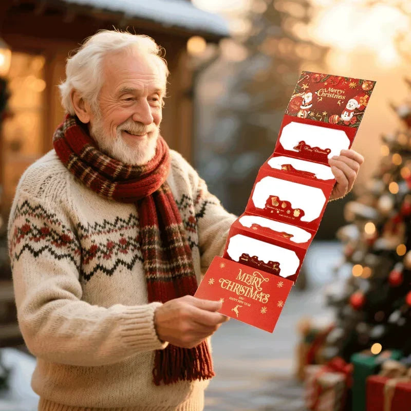 ❄️Summerfresh 50% OFF!🎄Fold-Out Christmas Money Gift Card – Make Cash Feel Like a Real Present