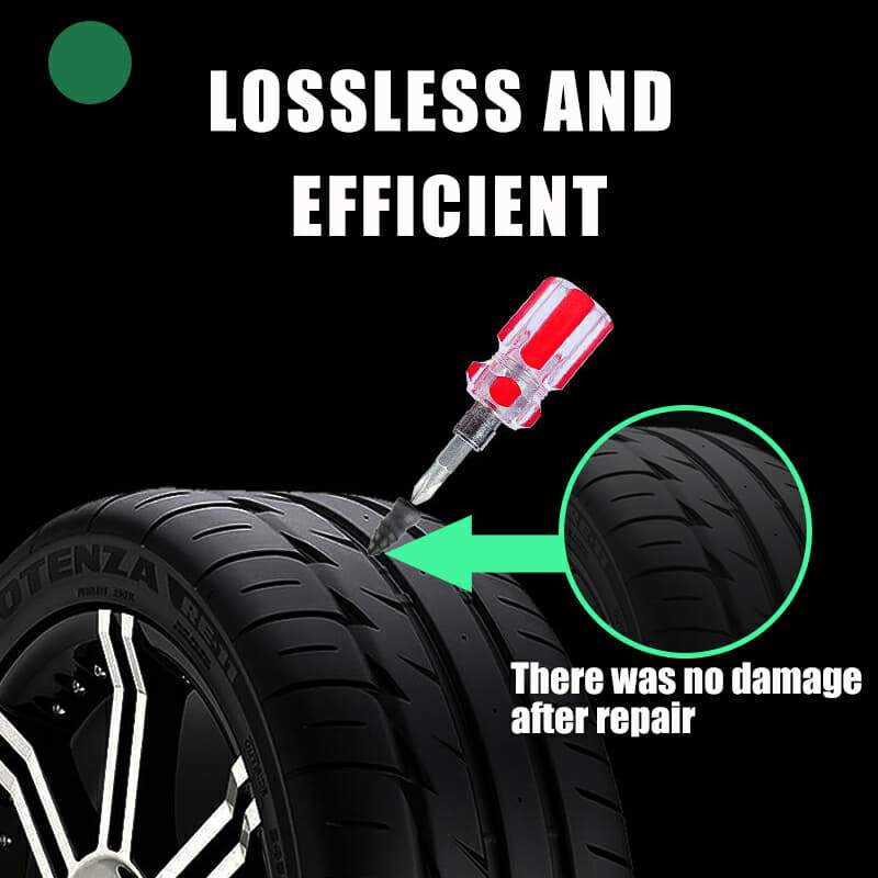 🚗 Vacuum Tire Mending Nail – Lossless & Efficient, Perfect Sealing & Easy to Operate – No Tire Disassembly Needed ✨