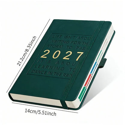 📅 50% OFF NOW! 📓 2027 Calendar Notebook – A5, one day per sheet, date-marked – Ideal for daily logs & future reference ✨