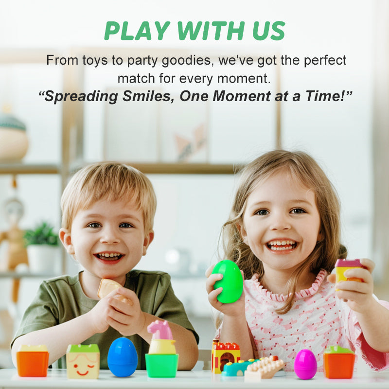 🥚Pre-filled Easter Eggs with Stuffed Animal Toys – Soft Plush Inside, Colorful & Perfect for Egg Hunts 🐣