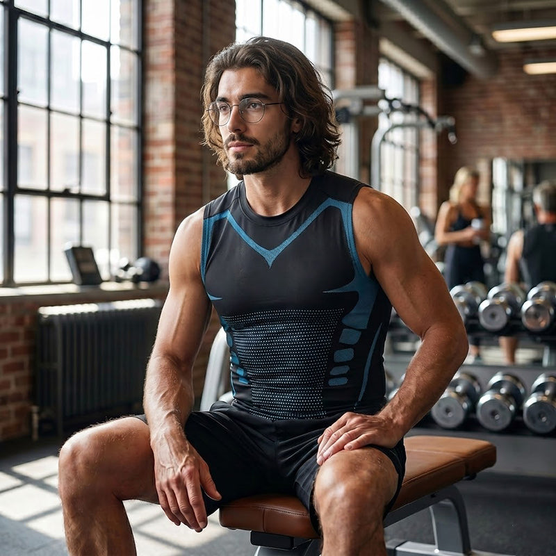 💎 50% OFF! Ionic Shaping Vest – Cooling compression, smooths belly & love handles. Invisible under shirts. Feel confident again! 💪✨