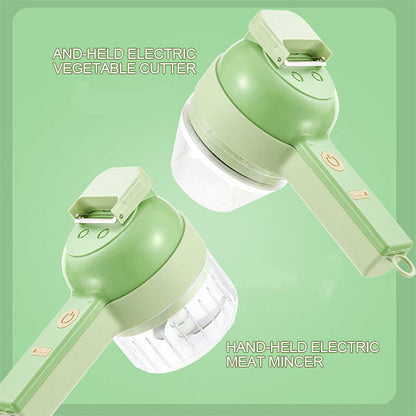 4‑in‑1 Handheld Electric Food Chopper