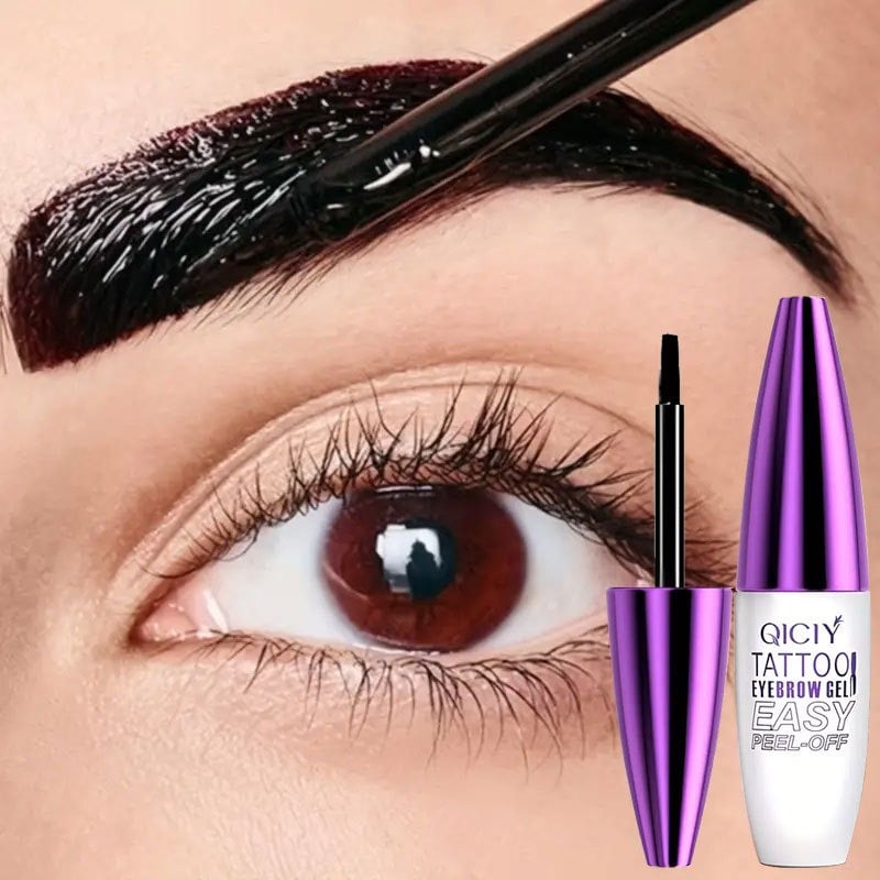 ✨Easy-to-peel eyebrow gel – waterproof and sweatproof, suitable for all skin types