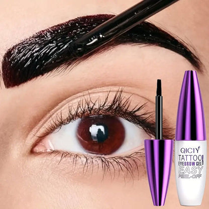 ✨Easy-to-peel eyebrow gel – waterproof and sweatproof, suitable for all skin types