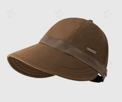 👒☀️Women Breathable Ponytail Sun Hat, Wide Brim Adjustable UV Protection Outdoor Visor Cap