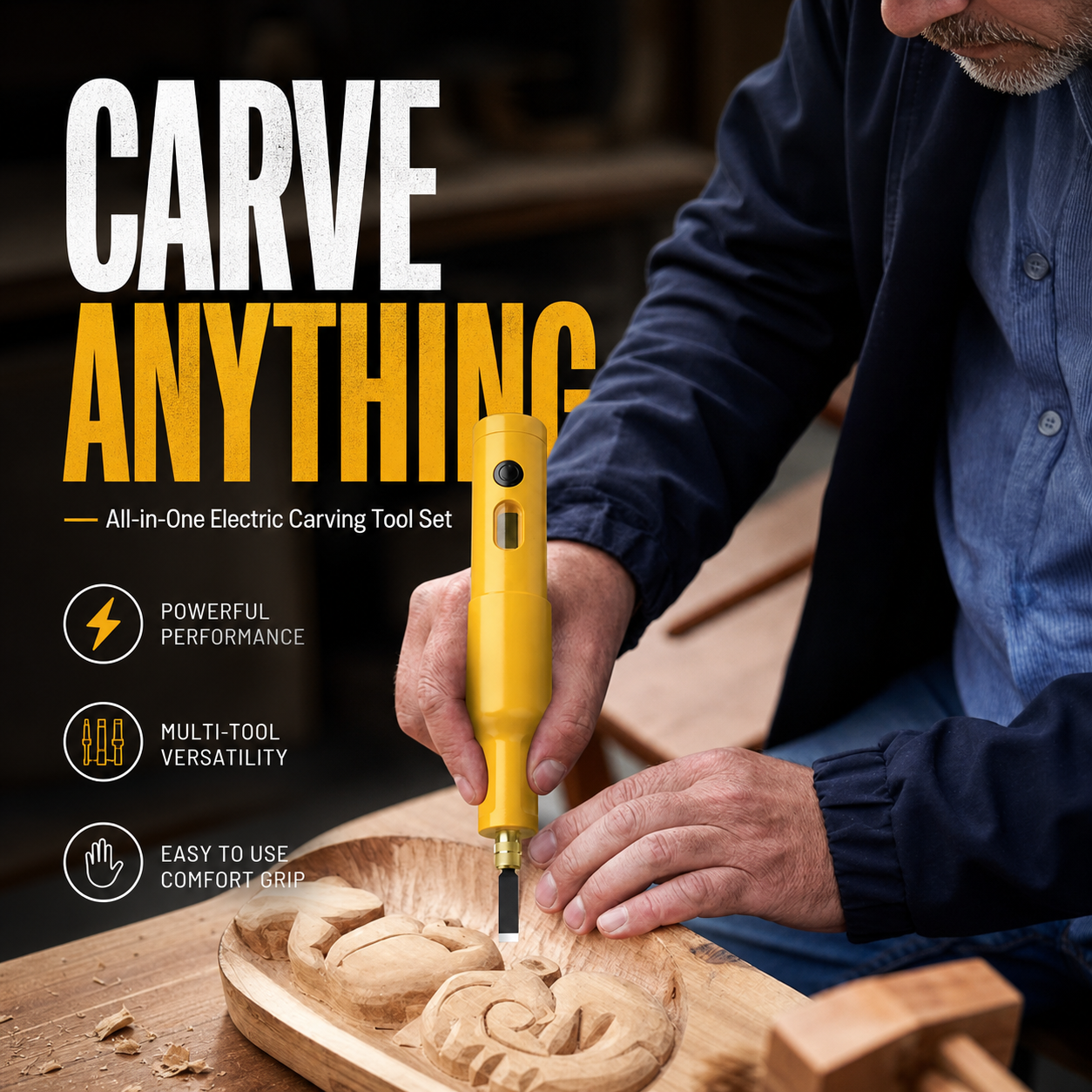 🎨All-in-One Electric Carving Tool Set