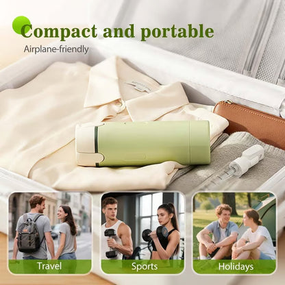 🧴4-in-1 Travel Dispenser Bottles – Leak-Proof, Refillable