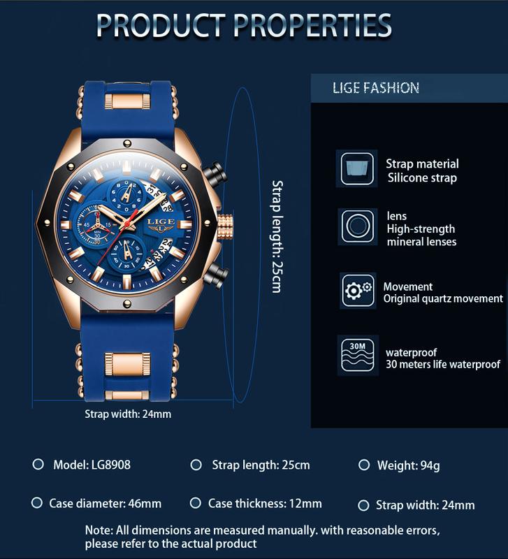⌚ 50% OFF NOW! 💪 Men's Outdoor Waterproof Sport Quartz Watch – Chronograph function, durable & water-resistant – Perfect for sports, travel & daily wear 🏃‍♂️