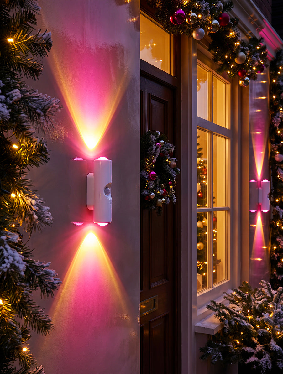 Night light in an entryway