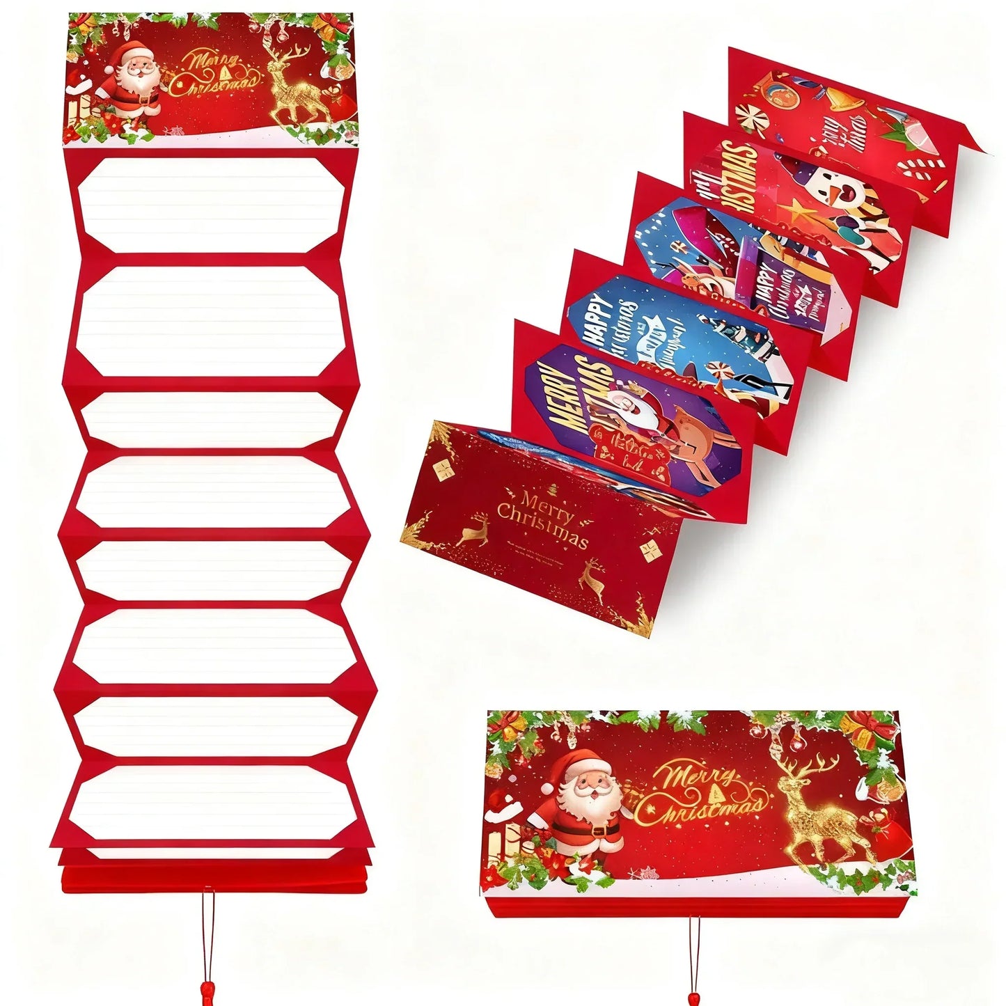 ❄️Summerfresh 50% OFF!🎄Fold-Out Christmas Money Gift Card – Make Cash Feel Like a Real Present