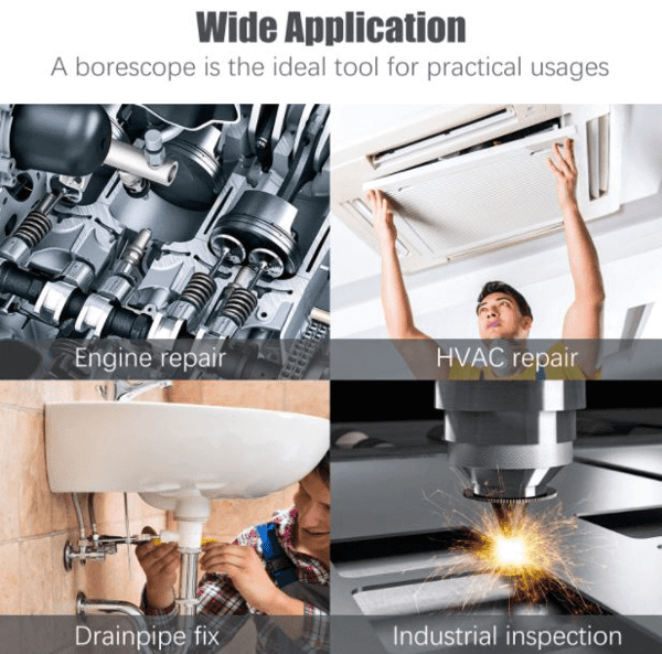 🔥3 in 1 Endoscope,Can be used for physical exploration
