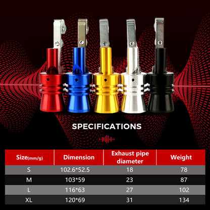 💥Turbo Sound Simulator Whistle for Any Cars