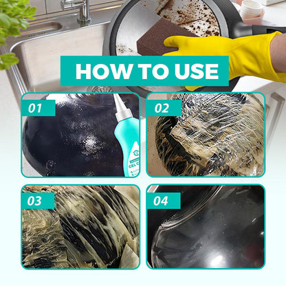 🔥Buy 2 Get 1 Free ✨Cookware Bottom Gel Cleaner